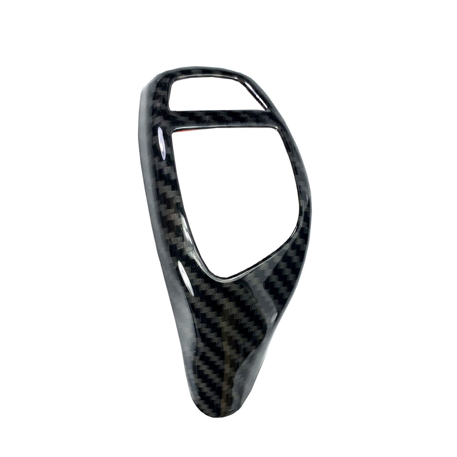 Gear Shift Knob Cover ABS Carbon Fiber Trim for BMW 1 2 3 4 5 6 Series X3 X5 X4