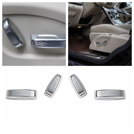 4Pcs for Seat Adjustment Switch Button Cover Trim for Volvo XC60 V60 S60 V40 New n