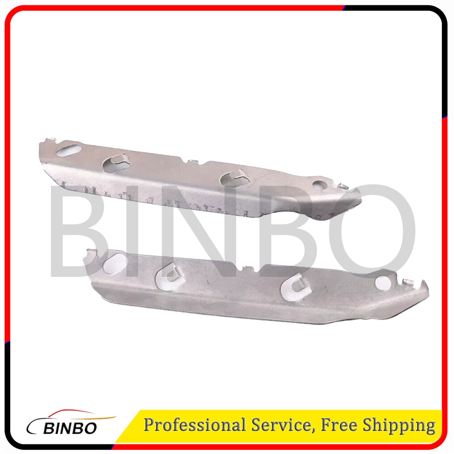 for BMW E90 E91 2006-11 Pair Front Bumper Cover Insert 51117134097 51117134098 Q