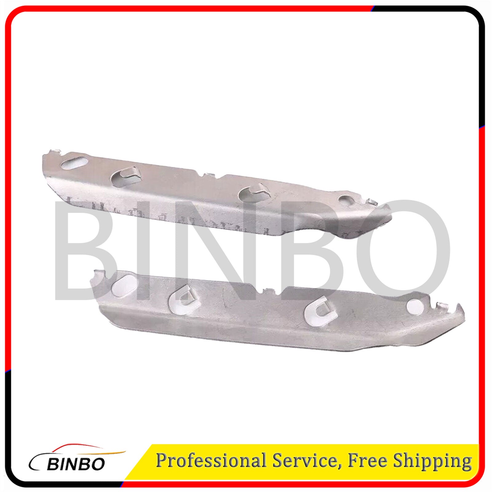 for BMW E90 E91 2006-11 Pair Front Bumper Cover Insert 51117134097 51117134098 Q