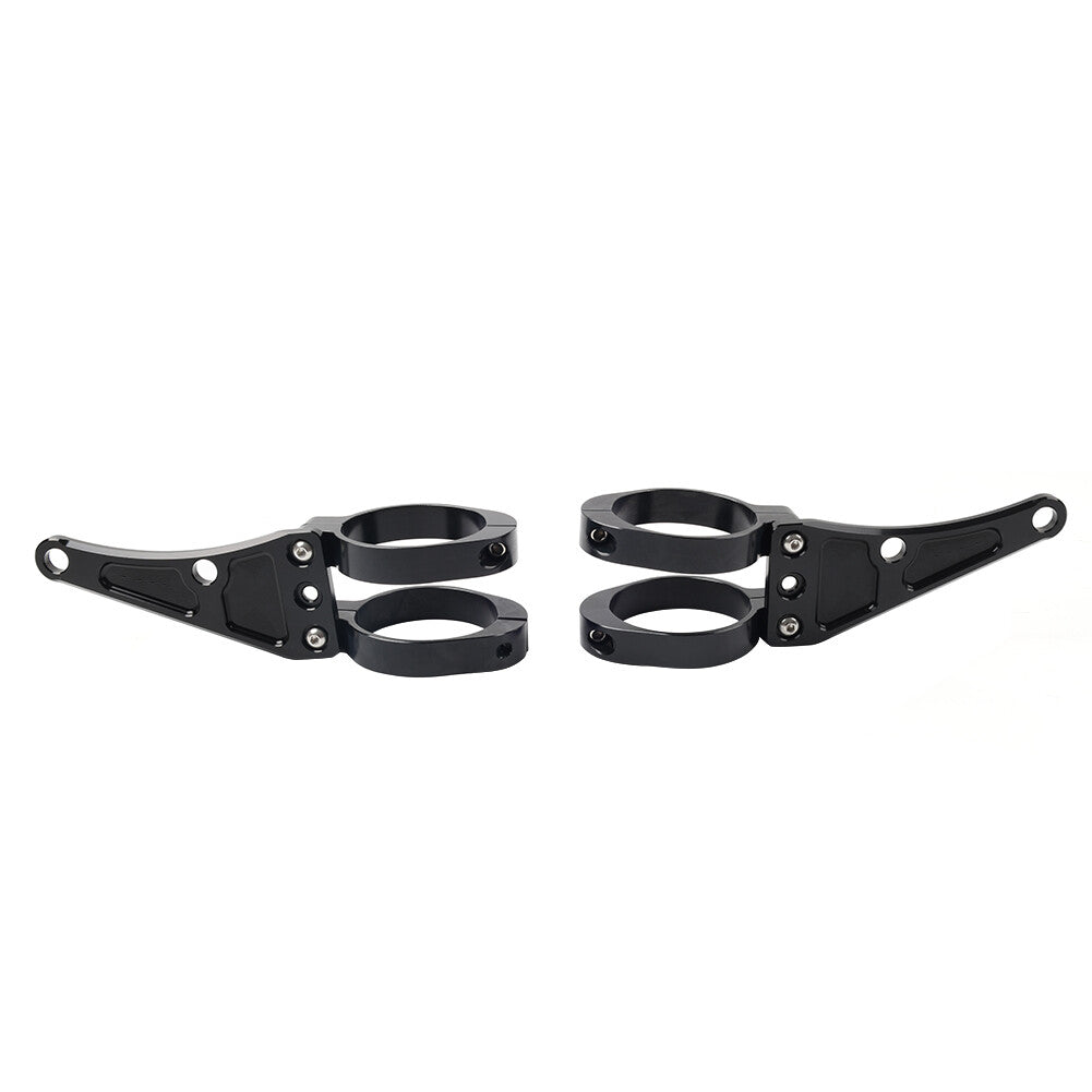 58MM Motorcycle Headlight Bracket Mount Clamp Fork Tube Holder for Harley