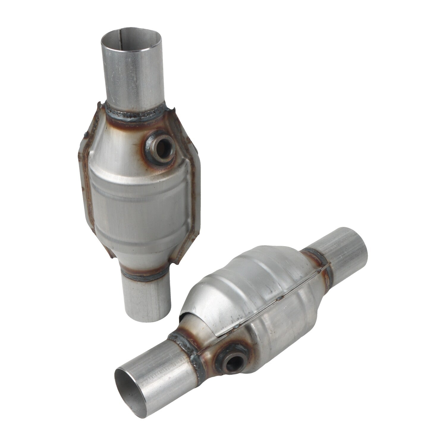2Catalytic Converter Assembly For Universal 2.25inch 2.5L Stainless Steel 53005 n