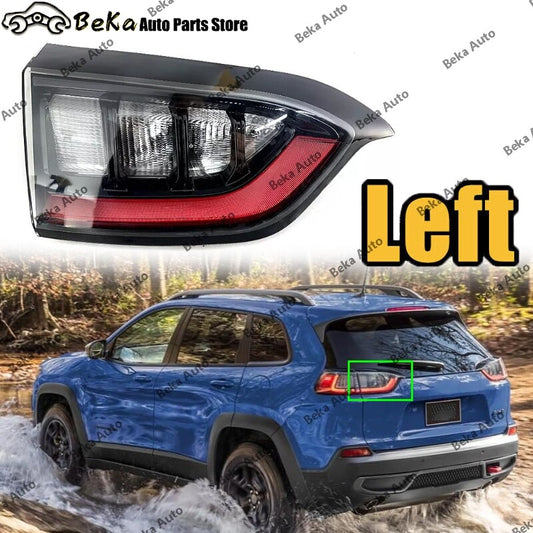 1x Left LED Taillight and Rear Brake Light for 2019, 2020, and 2021 for Jeep Cherokee