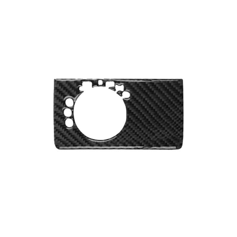 Carbon fiber automotive headlight switch panel cover trim for ML-Class 2006-2011- n