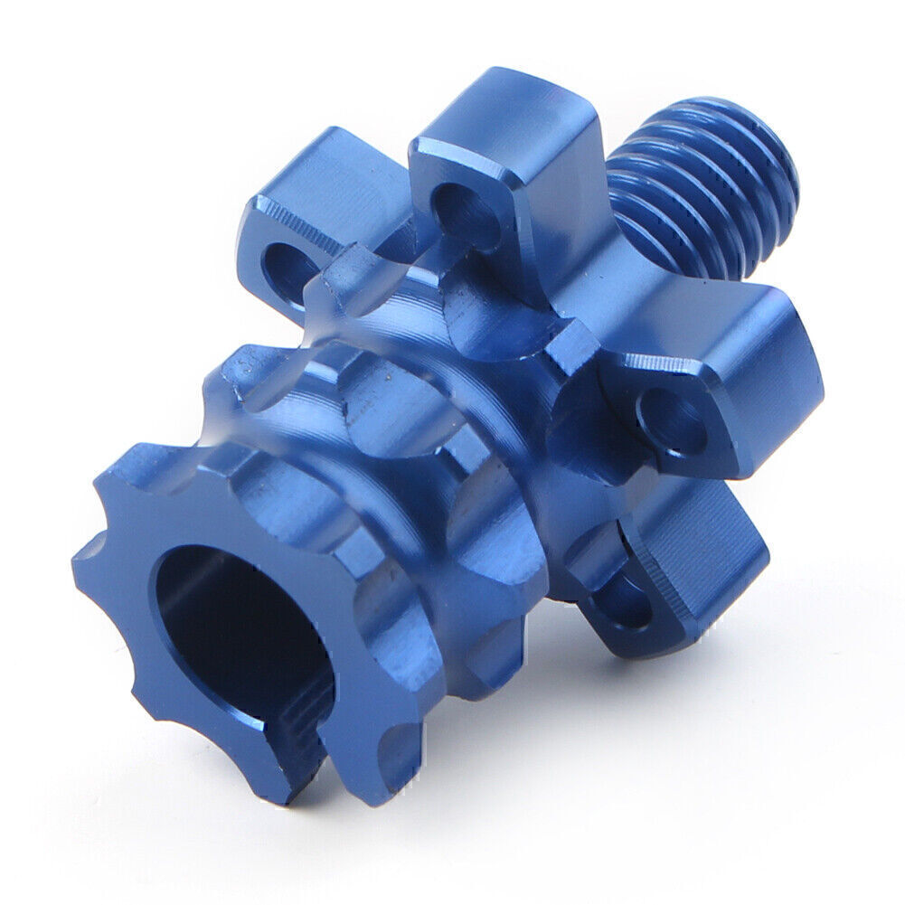 Clutch Brake Lever Cable Adjuster Screw M8 8MM Thread Motorcycle Dirt Bike Blue Q