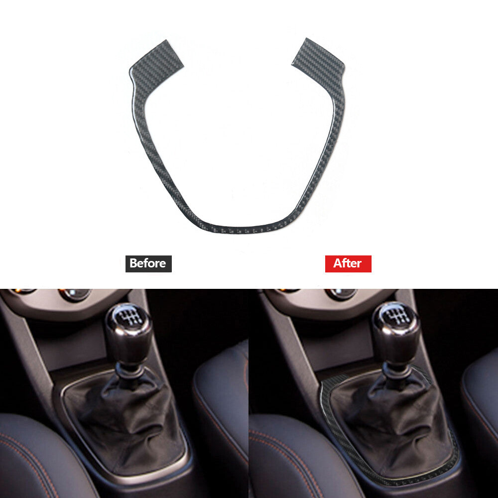 Red Carbon Fiber Rear for Seat Adjust Panel Cover Trim For Tundra 2014-2018 v