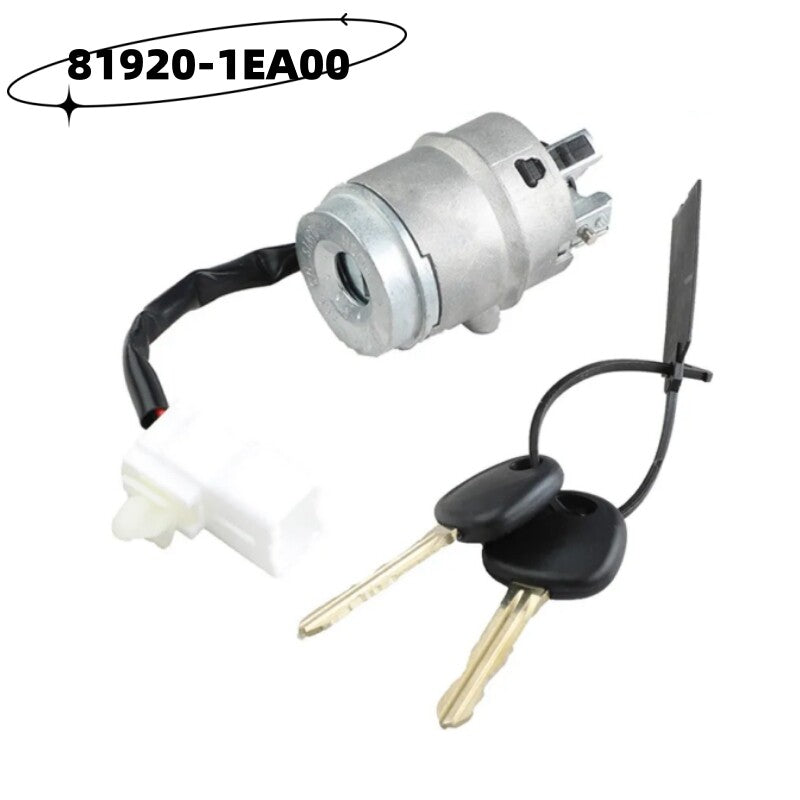 81920-1EA00 Ignition Switch Key Lock Cylinder Kit for 06-11 for Hyundai Accent 1.6L n