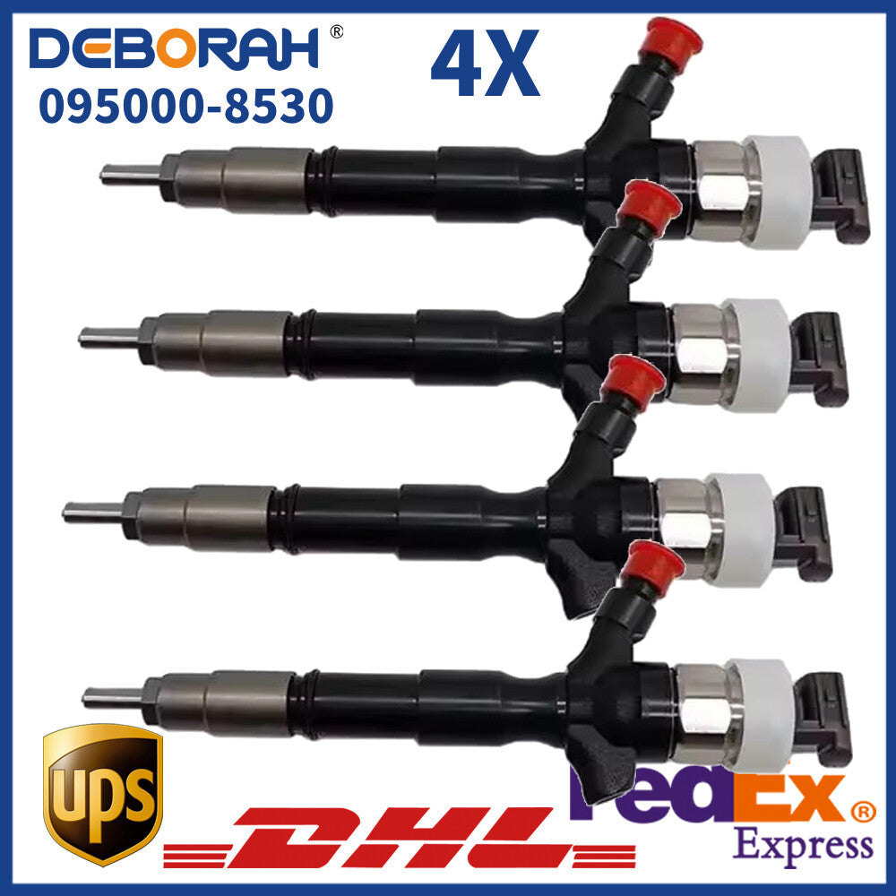 4PCS 095000-8530 23670-0L070 Common Rail Fuel Injector Nozzle for Toyota Hilux