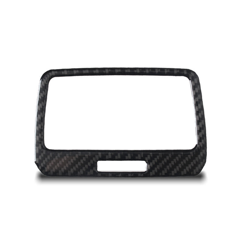 5X RED Nevigation Lower Panel Trim Strip Carbon Fiber for Chevy Camaro 2016-2018 v