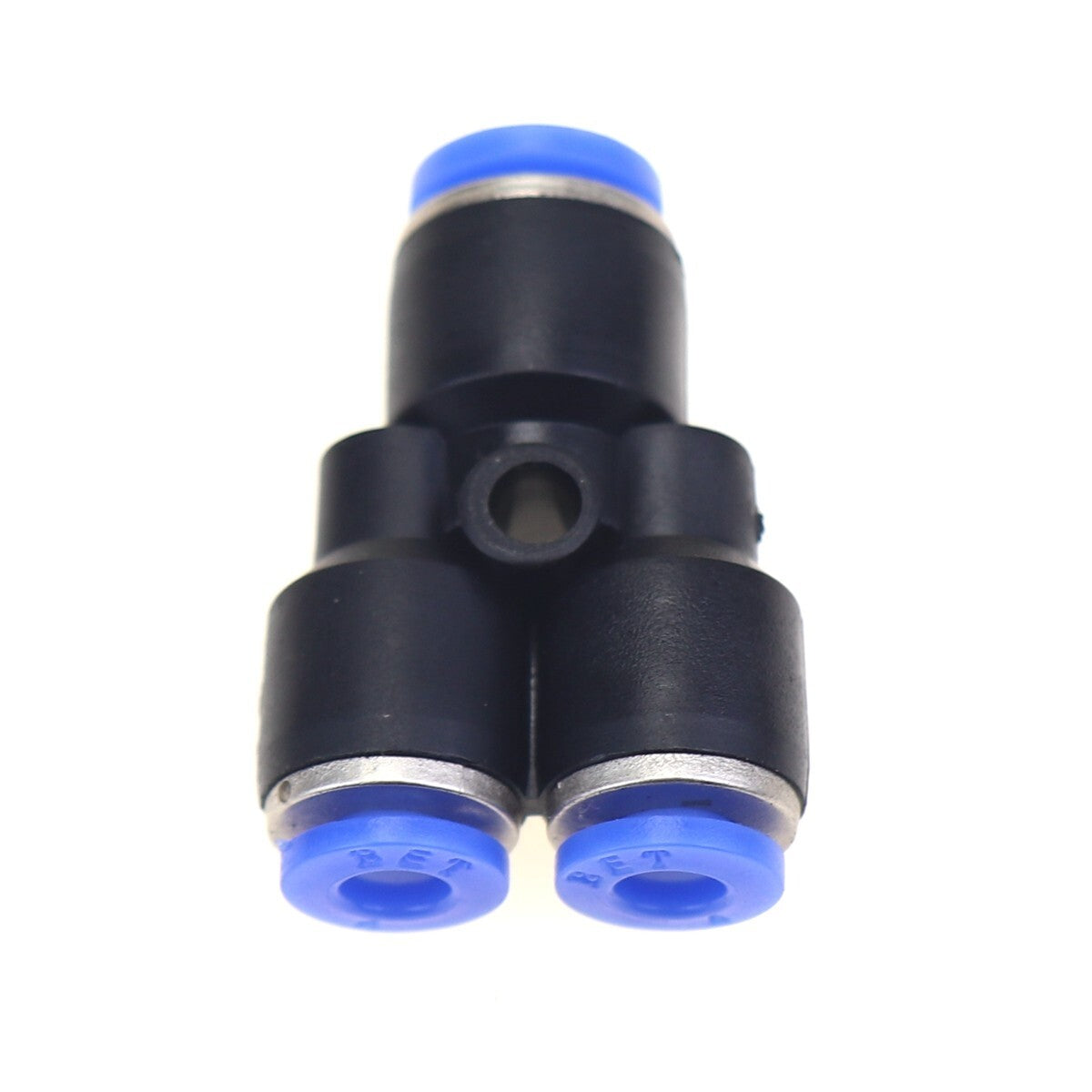 10-piece pack pneumatic reduction Y-joint air pusher 3-way connector tube OD 1/4 to 5/32