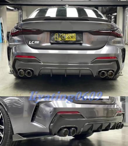 True carbon rear exhaust muffler pipe suitable for BMW 4 Series 425i 430i G22 G23 G26