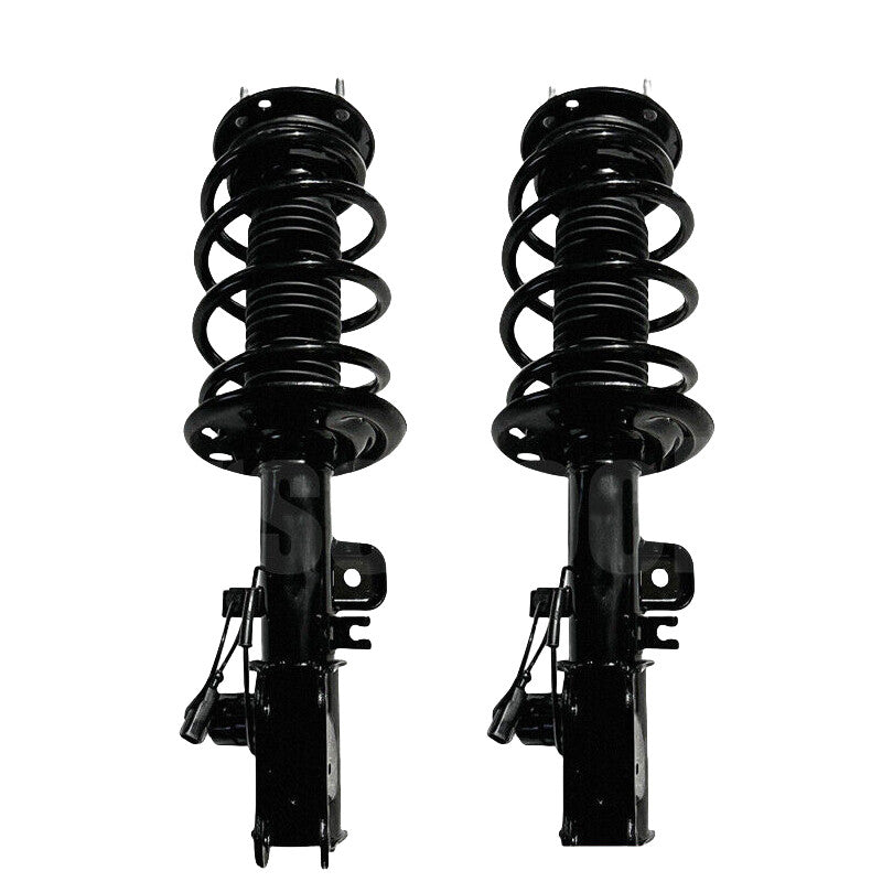 4-piece front and rear shock absorber struts from Assys ADS, suitable for Mercedes W205, C450, C43, AMG, and 4Matic 2017.