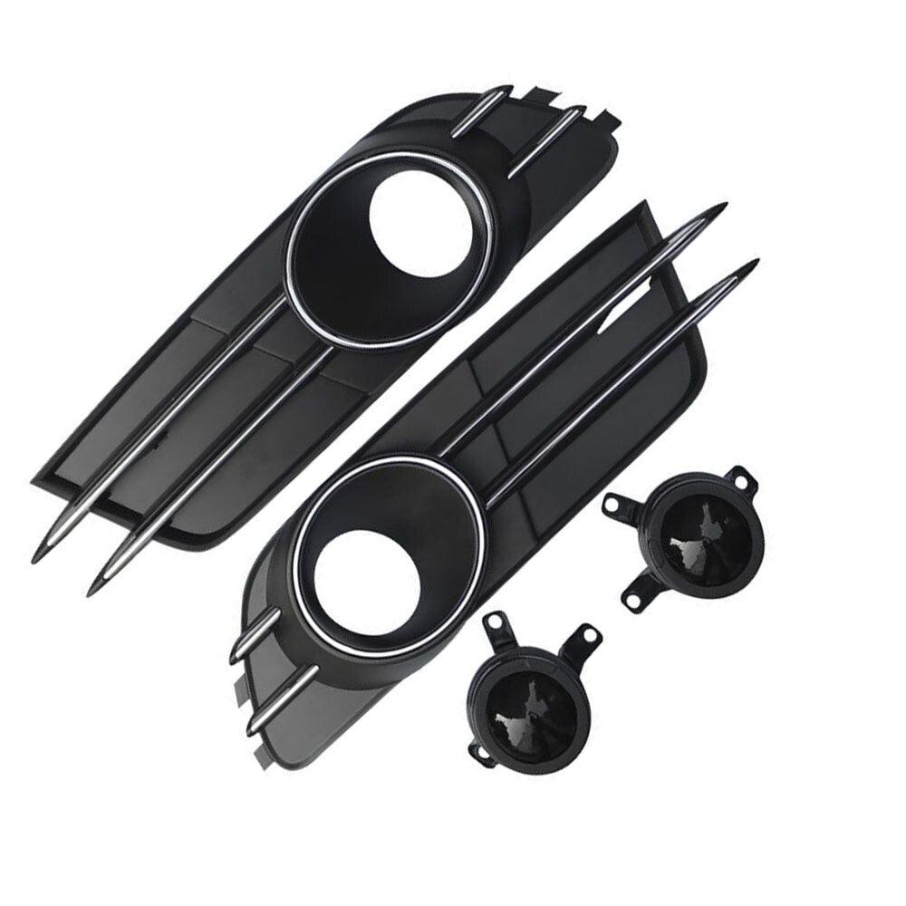 Front Fog Light Frame Lower Grille Lamp Cover W/ACC for Audi A6C7 2012-2015 13