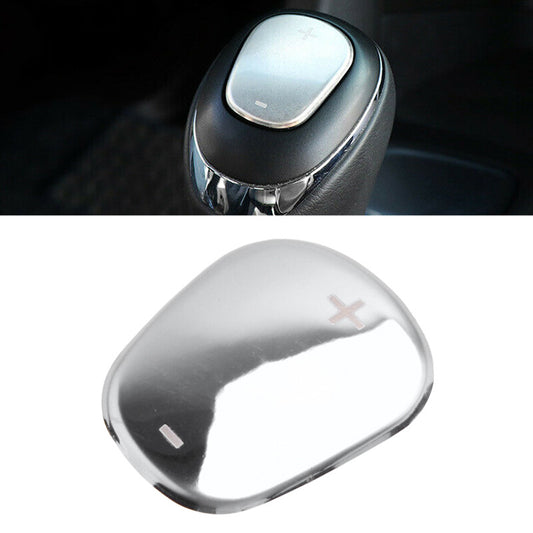 Silver Steel Gear Shift Knob Cover Trim Fit for Chevrolet Equinox 2018-2020 Good