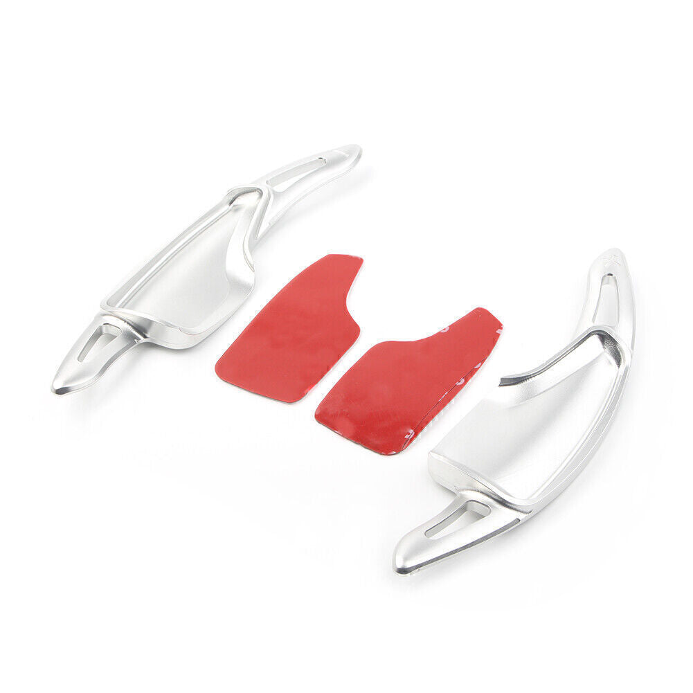 Steering Wheel Shift Paddle Shifter Extension Fit for Chevrolet Camaro 16-18 Silver