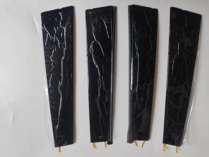 2019-2025 for Toyota for Corolla Door Pillar Trim Gloss Black 4PCS Upgrade Exterior Set