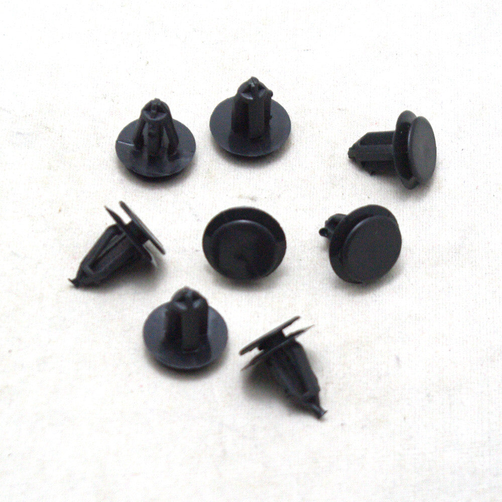 25Pcs Clips Black Trunk Panel Fastener Mounting for Mercedes-Benz W124 R129 W140 Q