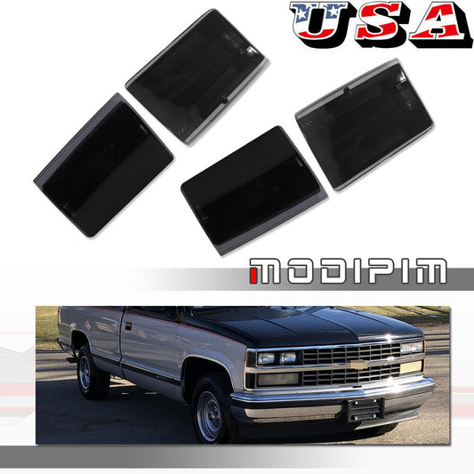 For 1988 - 93 CK 1500 2500 3500 Suburban Blazer Smoke Stop Corner Light - v