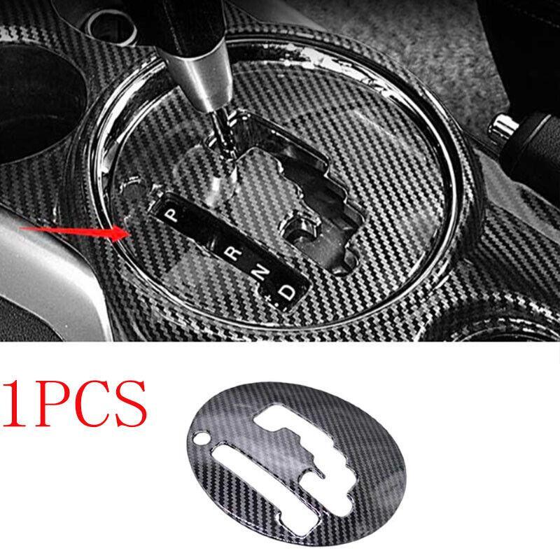Fit For Outlander Sport 11-17 Carbon Fiber Middle Console Gear Shift Panel Trim