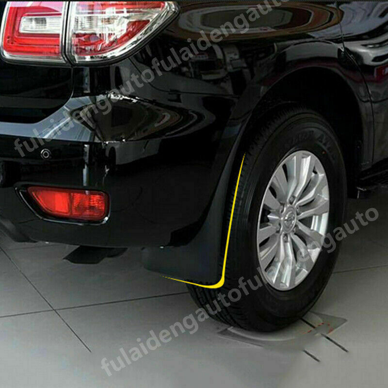 4P for Nissan Armada Patrol Y62 2017-2019 Fender Mudguard Mud flaps Splash Guard