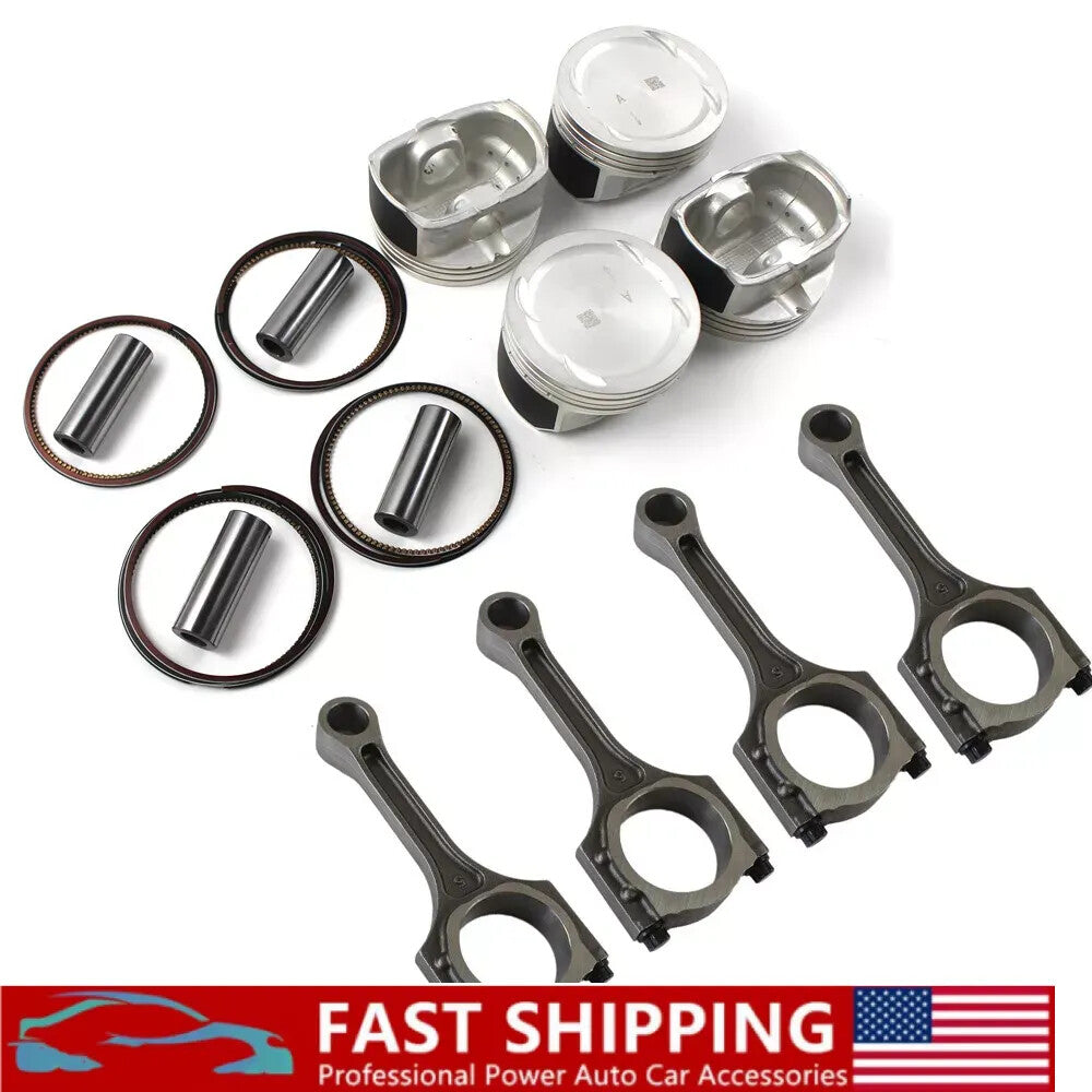 Connecting Rod & Piston Kit for Hyundai Sonata for Kia Sorento Optima 2.4L DOHC G4KE Q