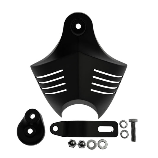 V-shield Horn Cover Fit for Harley Softail Dyna Electra Glide Twin Cam Big Twins Q