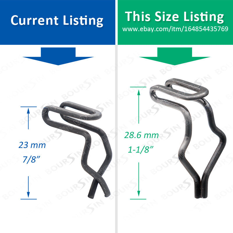 Door Trim Panel Clip Spring Retainer for Chrysler for Plymouth for Dodge Pack of 20 Q