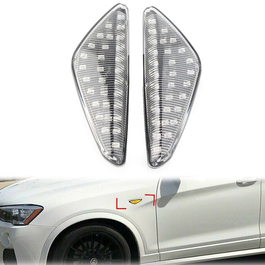 Dynamic LED Side Marker Turn Signal Light fit for BMW F25 E70 E71 X3 E72 X5