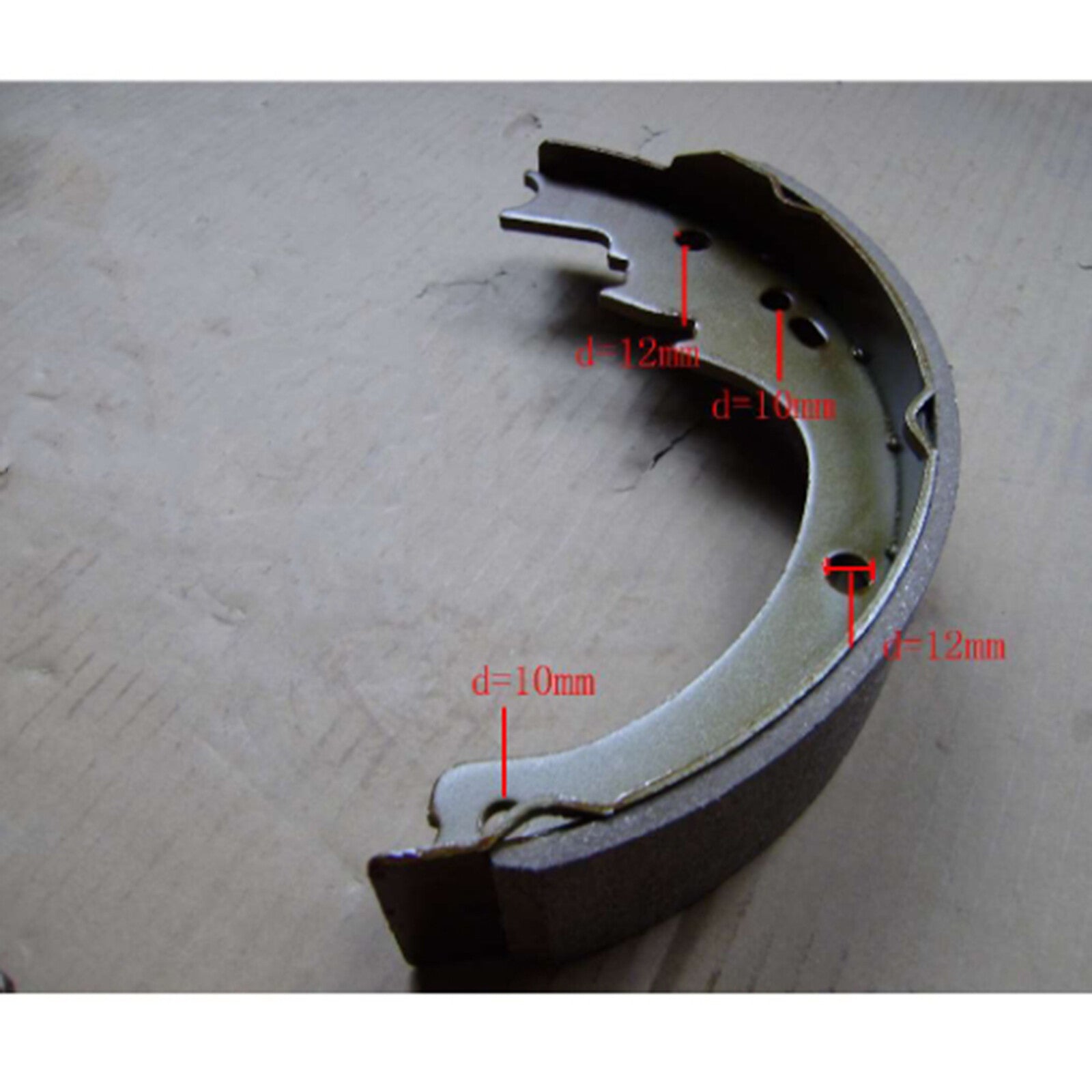 2X Brake Shoe 47403-22000-71 for Toyota 3FD25 3FG25 4FD20 5FD25 Engine 1Z 4P 4Y Q