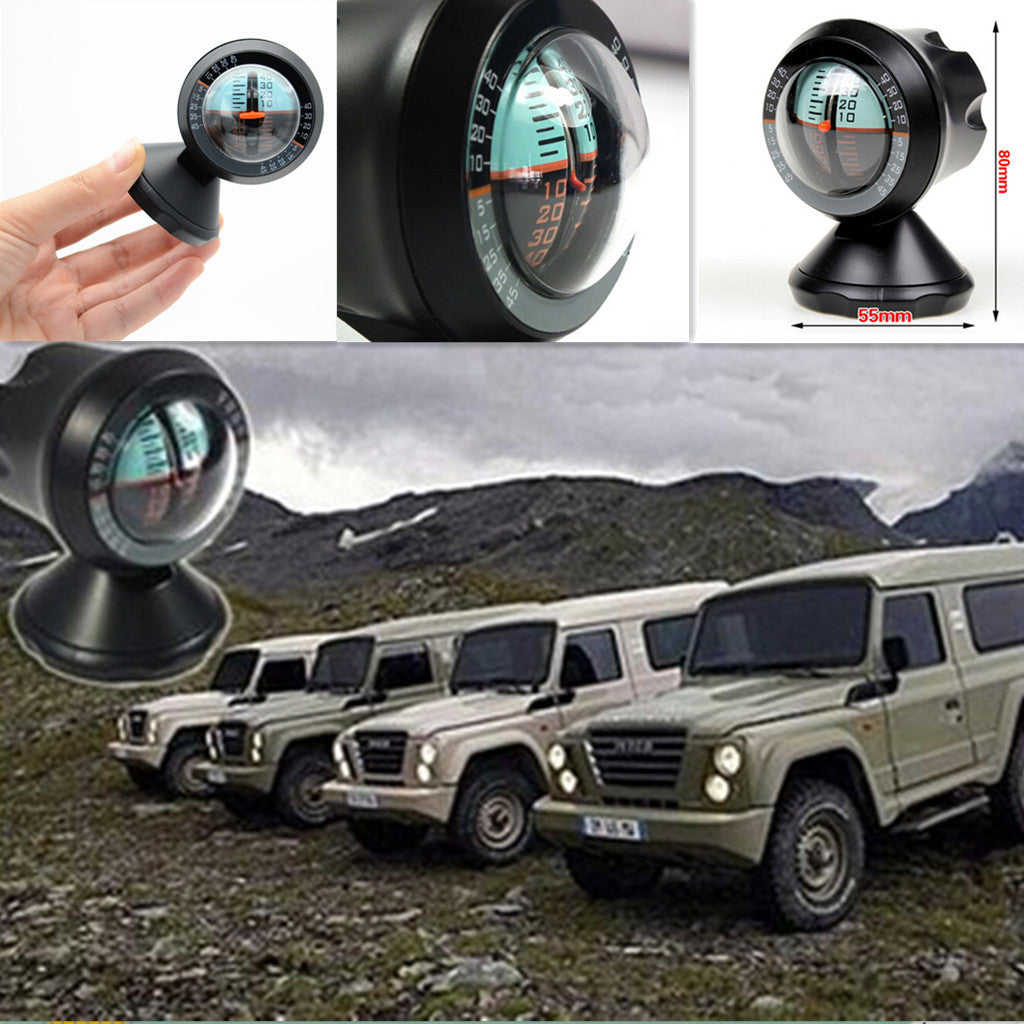 Car Outdoor Travel Slope Indicator Angle Finder Inclinometer Gauge Protractor