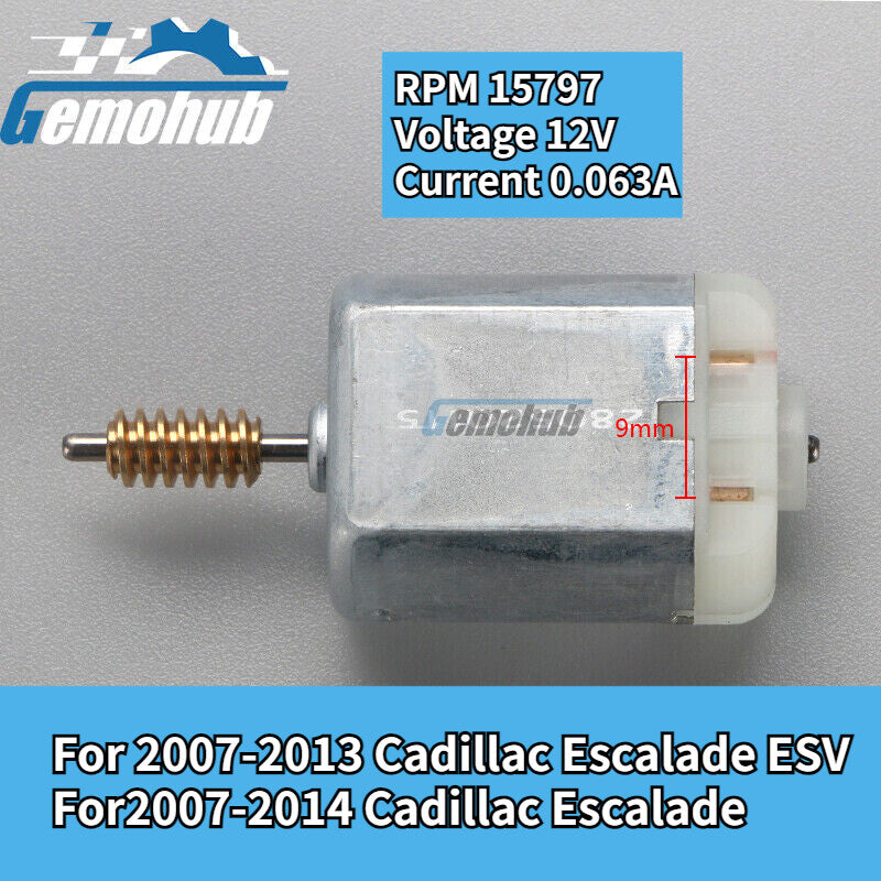 SIDE MIRROR FOLDING MOTOR for Cadillac 07-13 for Escalade ESV 07-14 for Escalade 6.2L V8