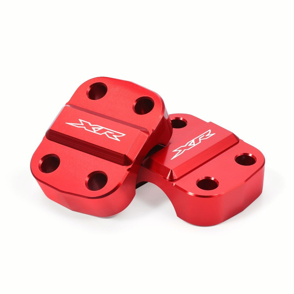 2PCS CNC Front Axle Holder for HONDA XR400R 1996-2004 XR 400R XR 400 R Red Q