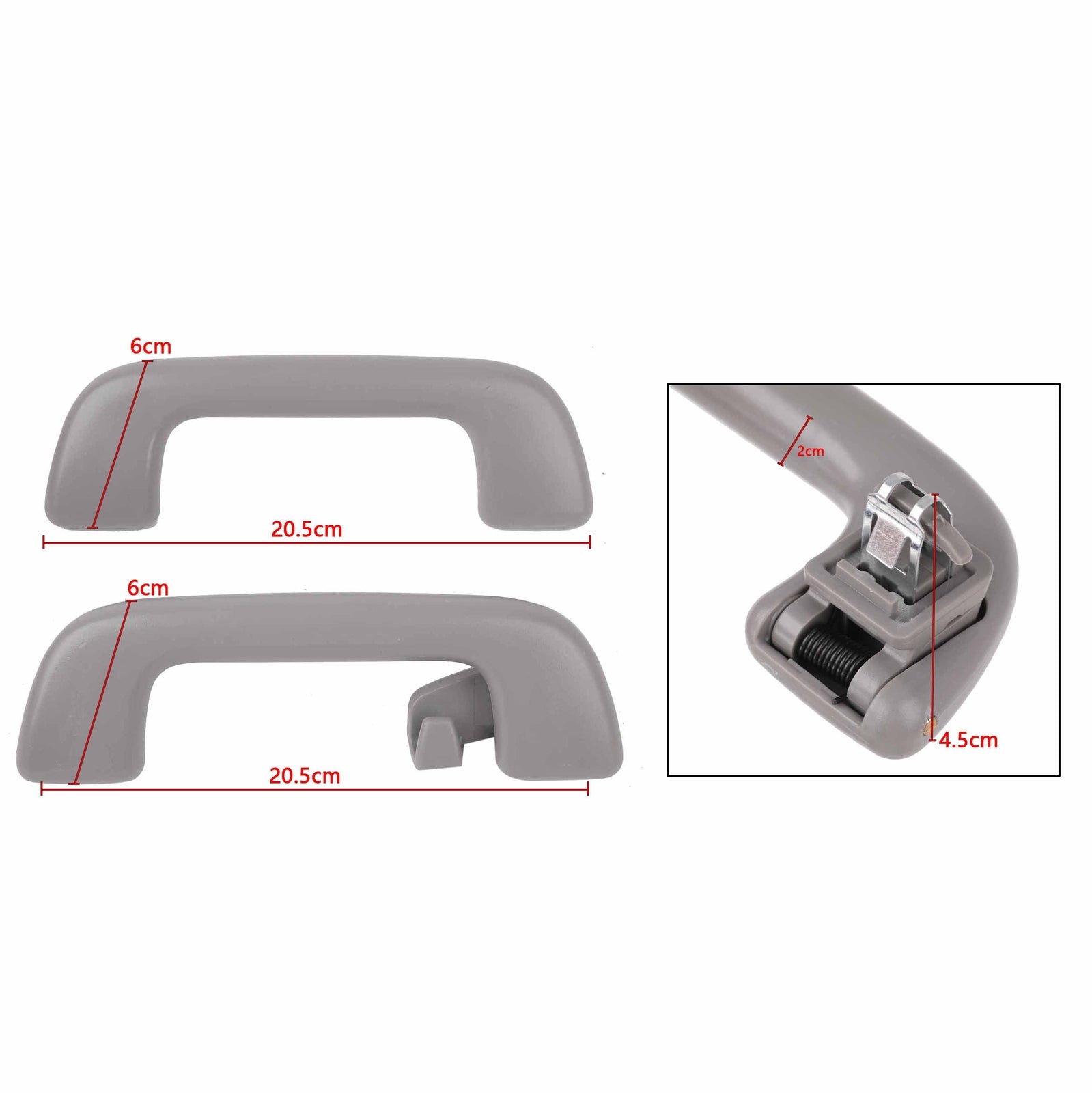 4-Piece Interior Roof Handle Grab for Toyota for Corolla Yaris Rav4 74610-52030
