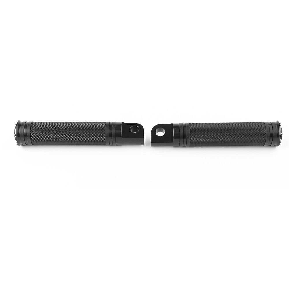 Male Mount Front Rear Footpegs Footrests Pedal Fit for Harley XL1200N BLK Motor Alu