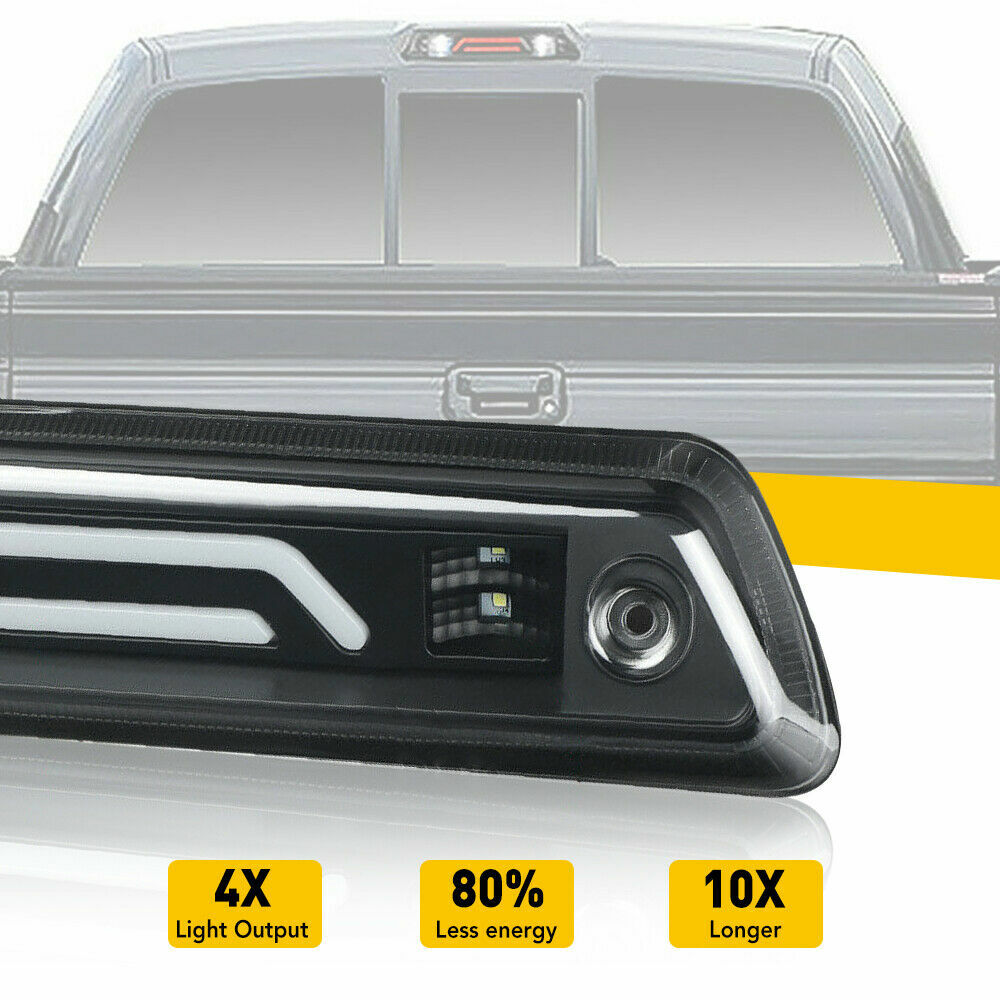 Applicable to 09-14 Smoke Red LED Third Brake Light and Rear Reverse Cargo Light n