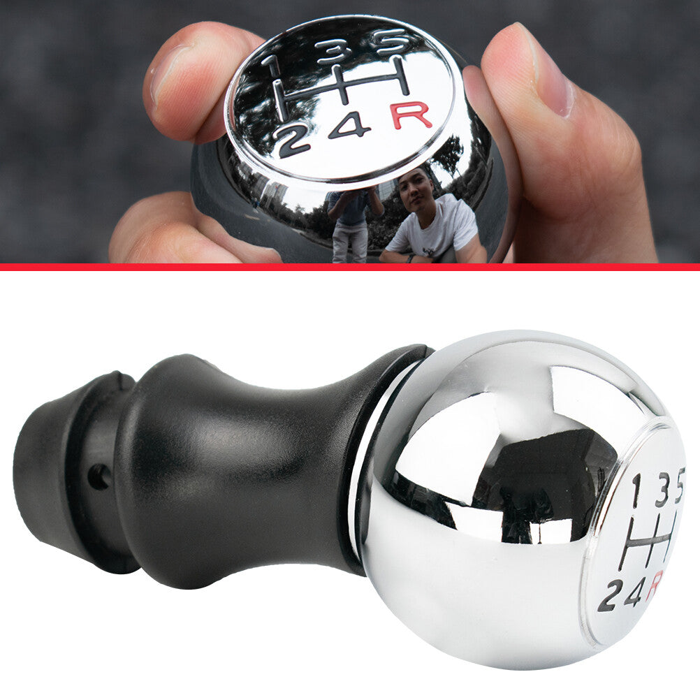 Universal - Car Gear Stick Shift Knob Lever Shifter Chromed Automatic Manual NEW Q