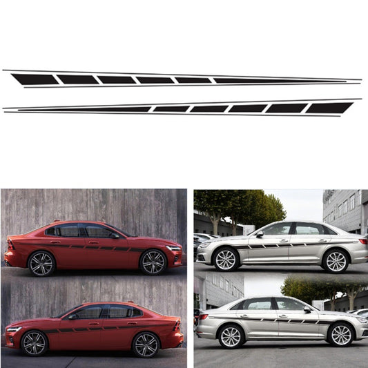 2x Universal Car Body Decal Vinyl Graphics Side Stickers Racing Sport Decals Hot n