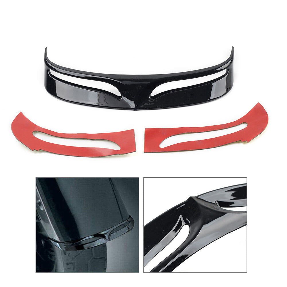 Rear Trailing Fender Tip Edge Trim for Harley Fat Boy FLSTF 2007-2017 2017 16