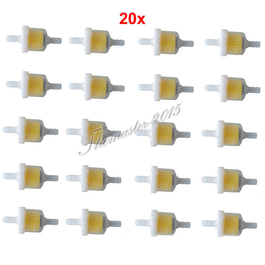 20x Petrol Gas Fuel Filter For Pit Dirt Bike ATV Quad for Mini Moto Motorcycle Q