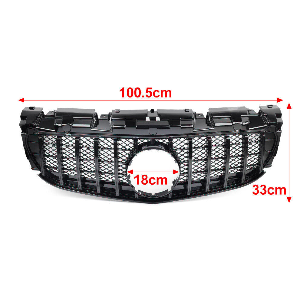 GTR Style Front Bumper Radiator Hood Grille for Benz SLC Class W172 R172 2016-20