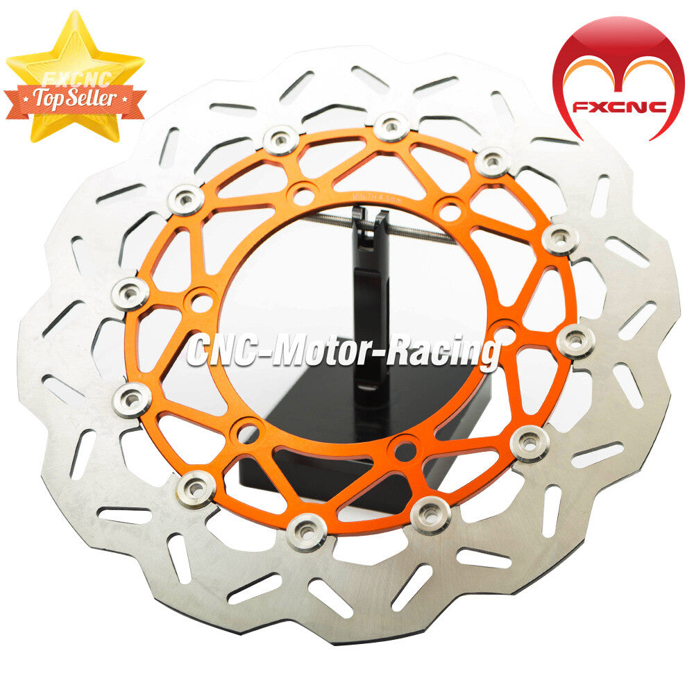 CNC 320mm enlarged front brake disc rotor for Kawasaki NINJA250R 2008-2011-2012