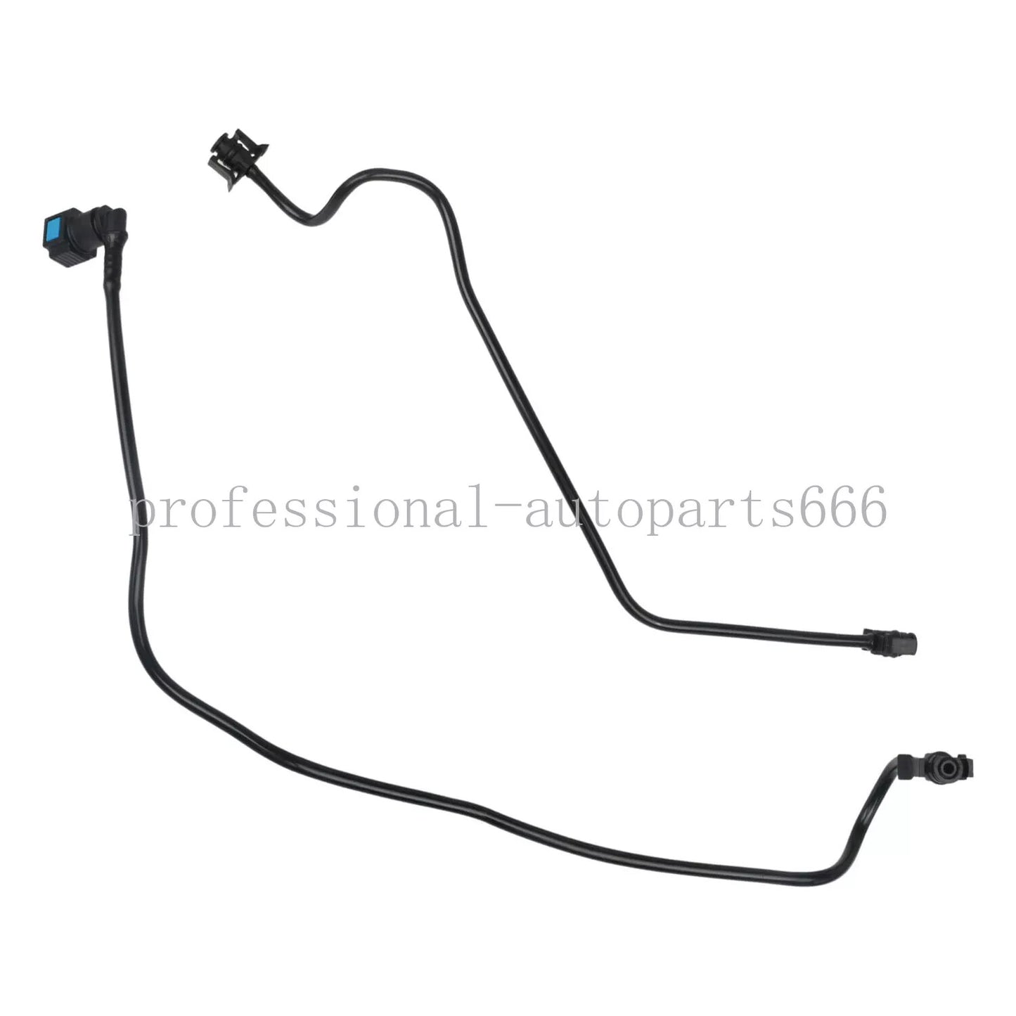 2PCS Hose Set Engine to Expansion Tank Overflow for Land Rover LR2