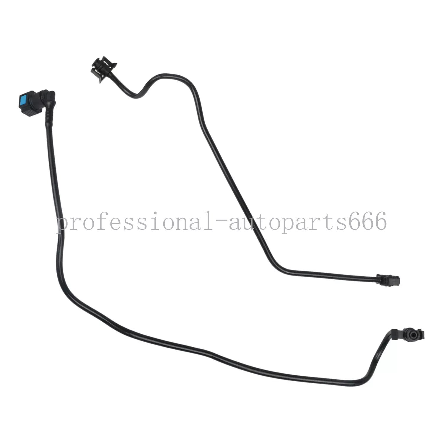 2PCS Hose Set Engine to Expansion Tank Overflow for Land Rover LR2