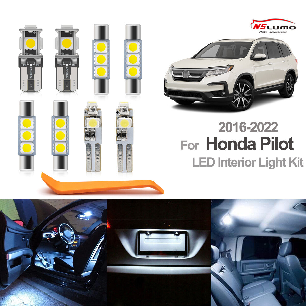 360 Adjustable Rimless Rear View Side Mirror For Norden 901 2023-2025 4721 B
