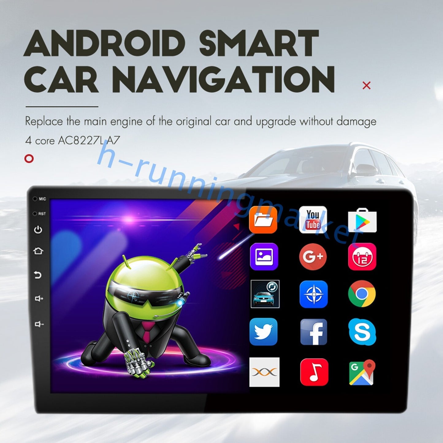 1set Car Stereo Radio for Ford F-150 2009-2014 RDS GPS Navi Android 12 HD 9