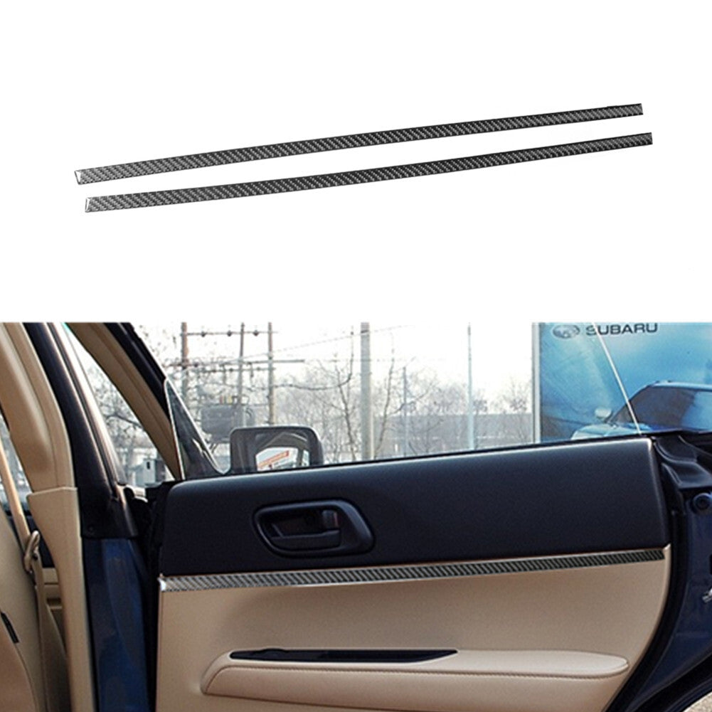 4Pcs Carbon Fiber Interior Door Handle Cover Trim for Hyundai Azera 2006-2011 v