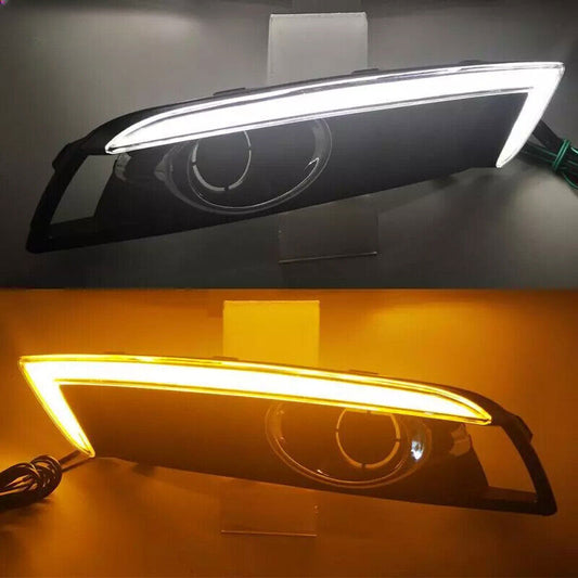 Pair Front Bumper Fog Lights for Hyundai Venue 2020-21 Daytime Running Lights B n