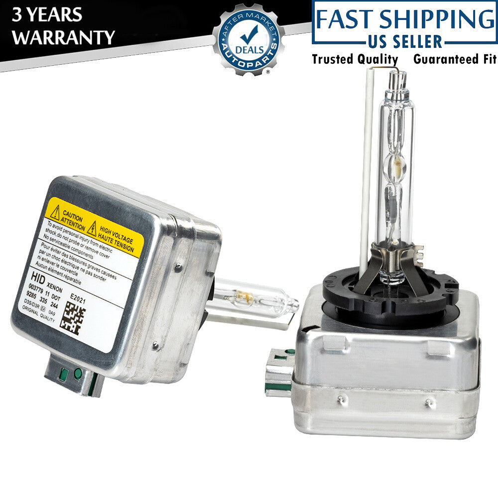 2pcs New D3S 8000K 42403 42302 66340 66340HBI HID Xenon Headlight Bulbs Set