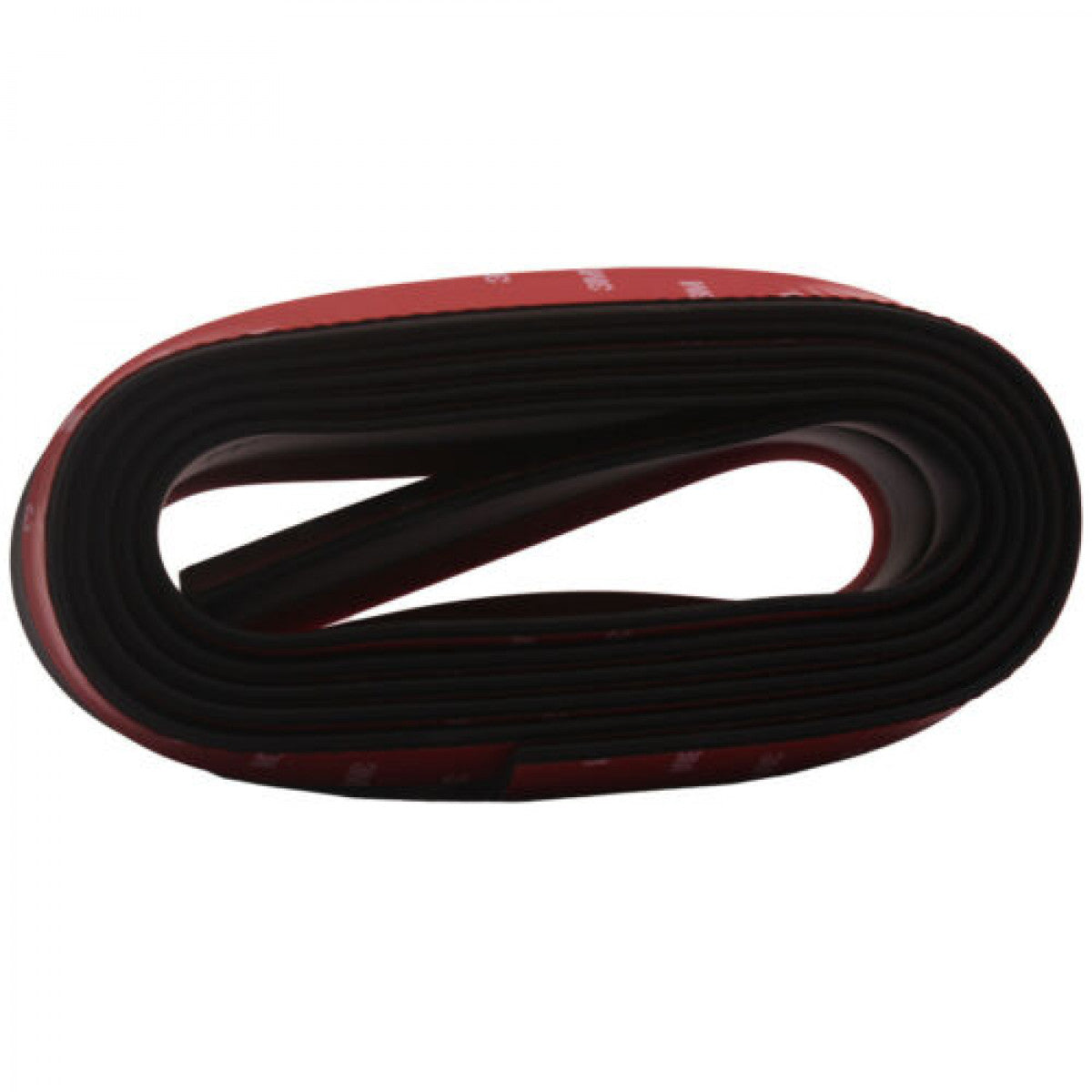 Rubber Soft Protector Front Bumper Lip Splitter Body Spoiler Strip 48mm Red 1Ps n