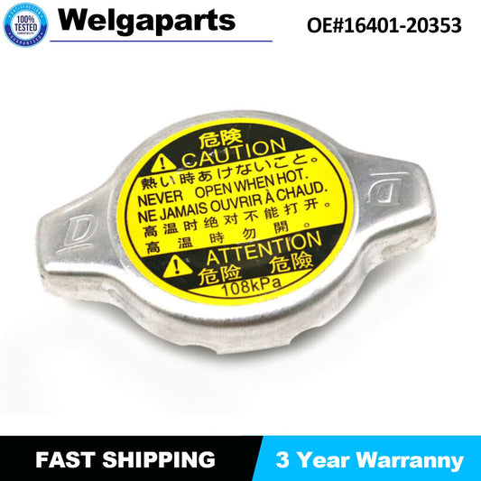 Radiator Cap 108KPa1640120353 For Toyata 4Runner for Camry Celica for Corolla Matrix